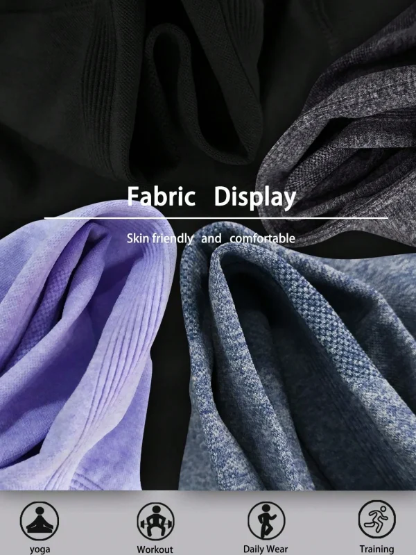 X72-Black purple hemp gray light gray blue - Image 5
